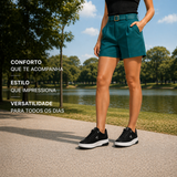 Via Marte Tênis Flatform Preto Camurça e Branco Crystal — Estilo Premium para o Dia a Dia