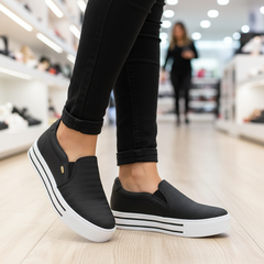 Tênis Feminino Slip-On Prisma Via Marte