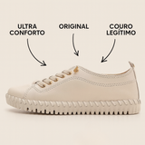 Tênis em couro feminino Bottero - Conforto que Acompanha Você o Dia Todo