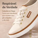 Tênis feminino casual Ultra Conforto Flex Dia a Dia - de pés cansados a passos leves.