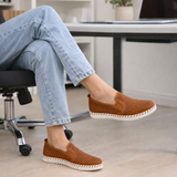 Tênis em Couro Feminino Bottero Twist – de pés cansados a passos leves.