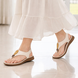 Sandália Feminina Modare Comfort Plus Ortopédica Branco Off Avela Preto 34-40