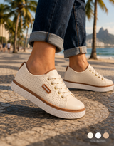 Tênis feminino casual Ultra Conforto Flex Dia a Dia - de pés cansados a passos leves.
