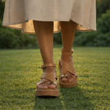 Sandália Feminina Flatform Comfort Vizzano