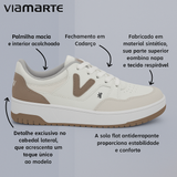 Tênis feminino Nobuck Napa Via Marte
