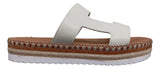Sandália feminina Casual Flatform Moleca
