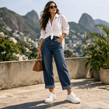 Tênis Feminino Vizzano Branco Plataforma Casual Dia a Dia - de pés cansados a passos leves.