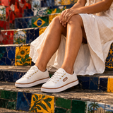 Tênis feminino casual Ultra Conforto Flex Dia a Dia - de pés cansados a passos leves.