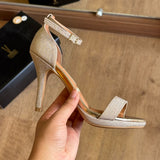 Sandália Vizzano Glitter Prata