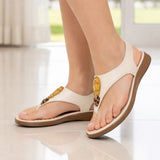 Sandália Feminina Modare Comfort Plus Ortopédica Branco Off Avela Preto 34-40