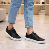 Tenis Feminino Preto Moleca Conforto Versatil Dia a Dia