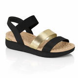 Sandalia Modare Feminina Macia Ortopedica Elastico Ultraconforto